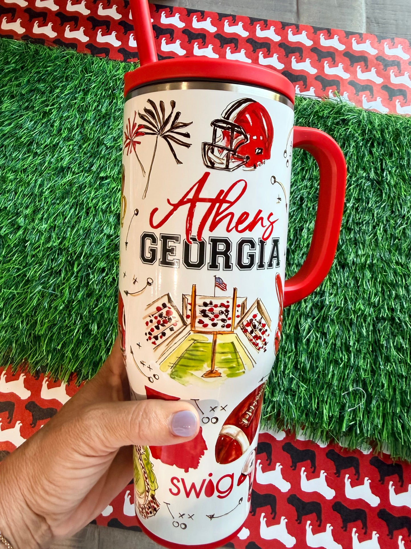 Swig mega mug Athens 40 OZ