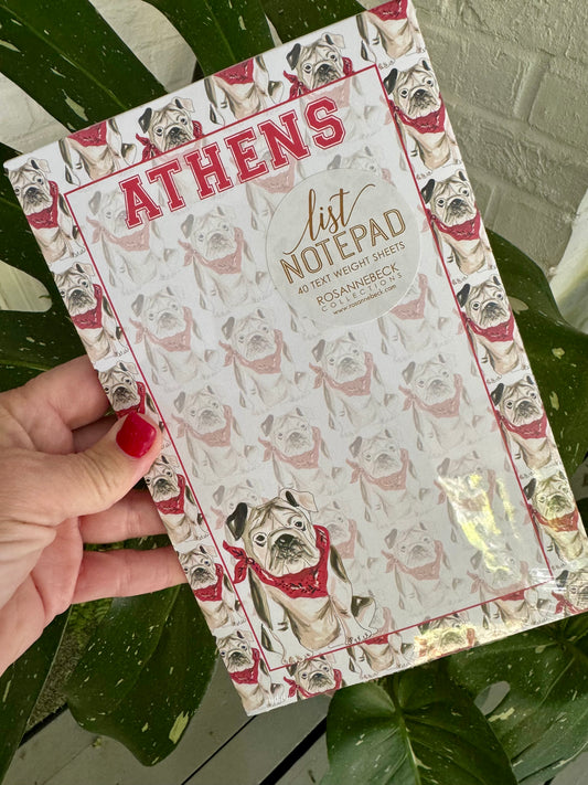Athens notepad
