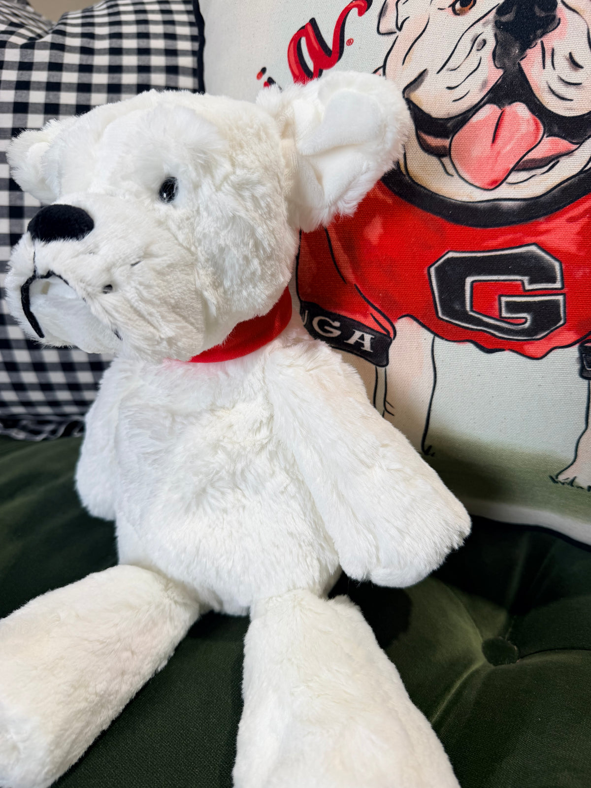 UGA Boom plushie bulldog