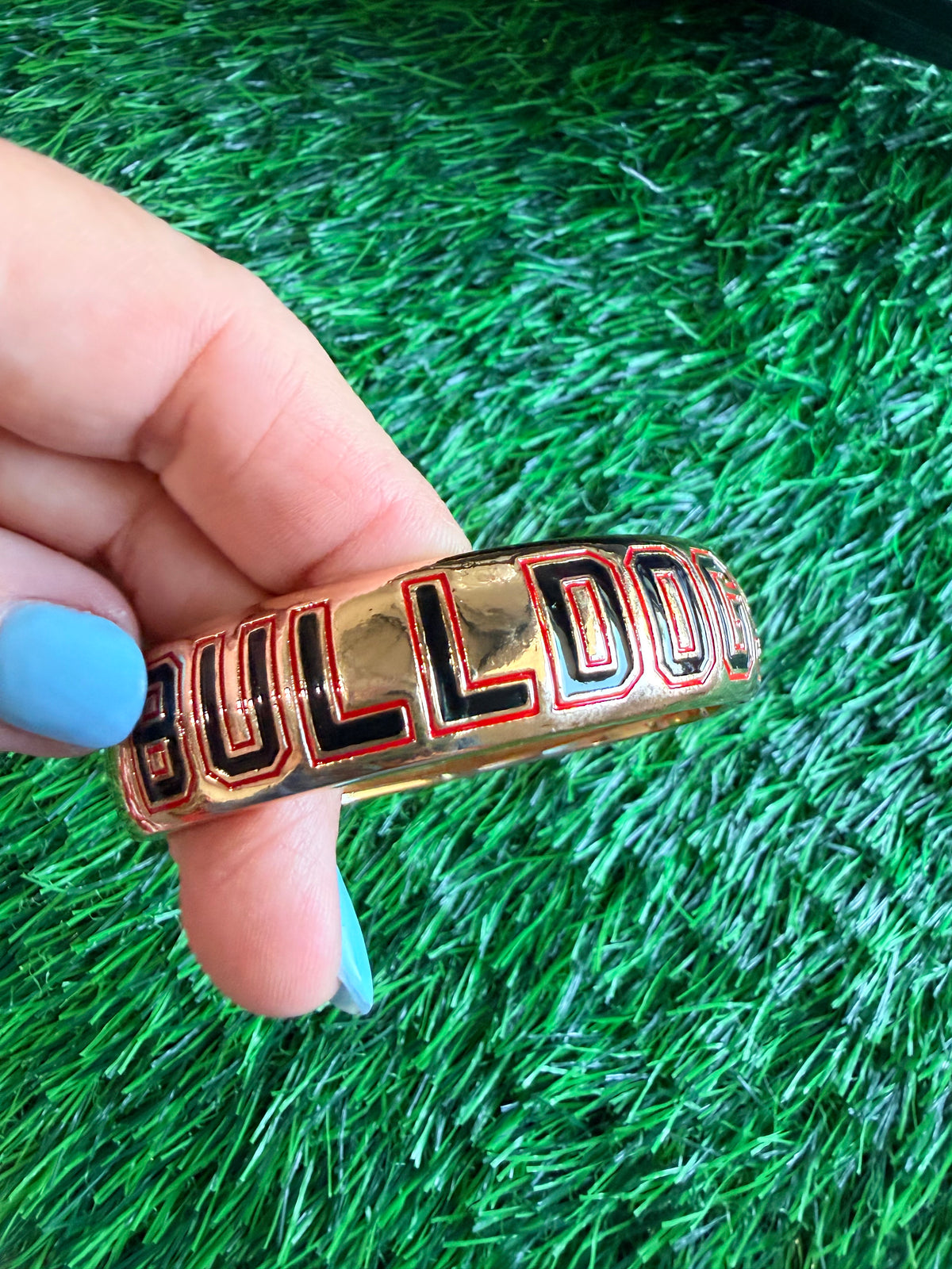 Georgia Bulldog bangle licensed