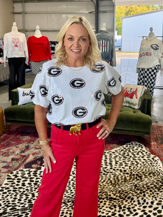 Black stretch belt - bulldog sold separately