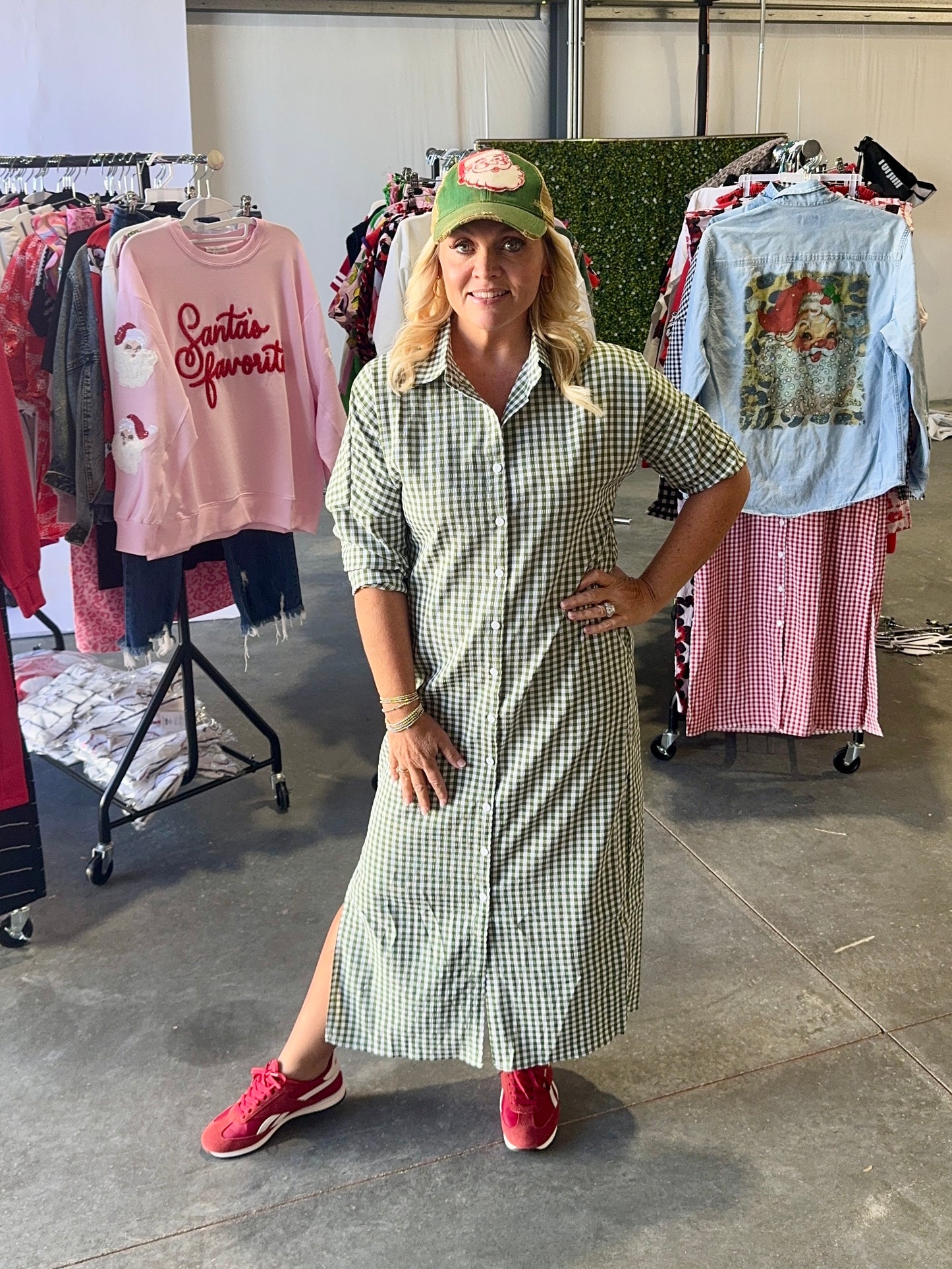 Vintage Santa hats Christmas