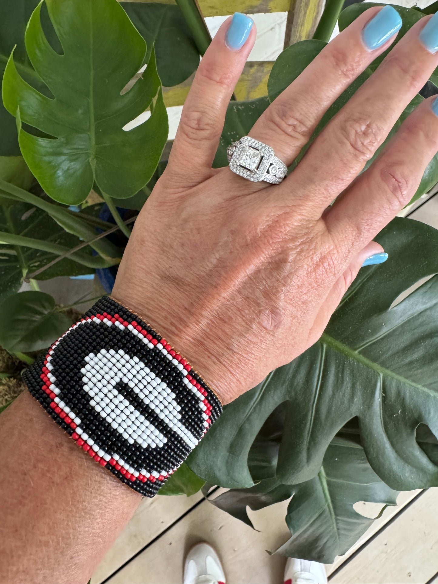Beaded cuffs