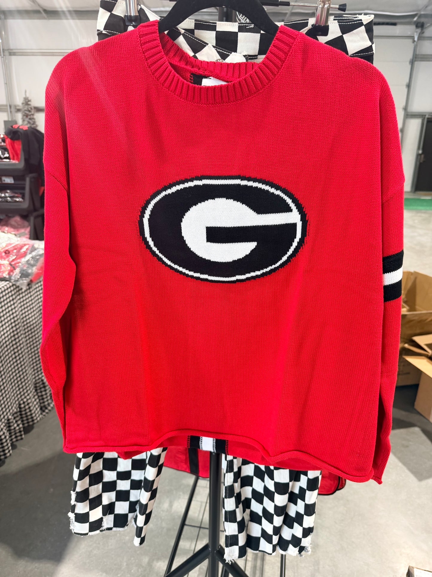 Licensed knit light  weight dawgs sweater