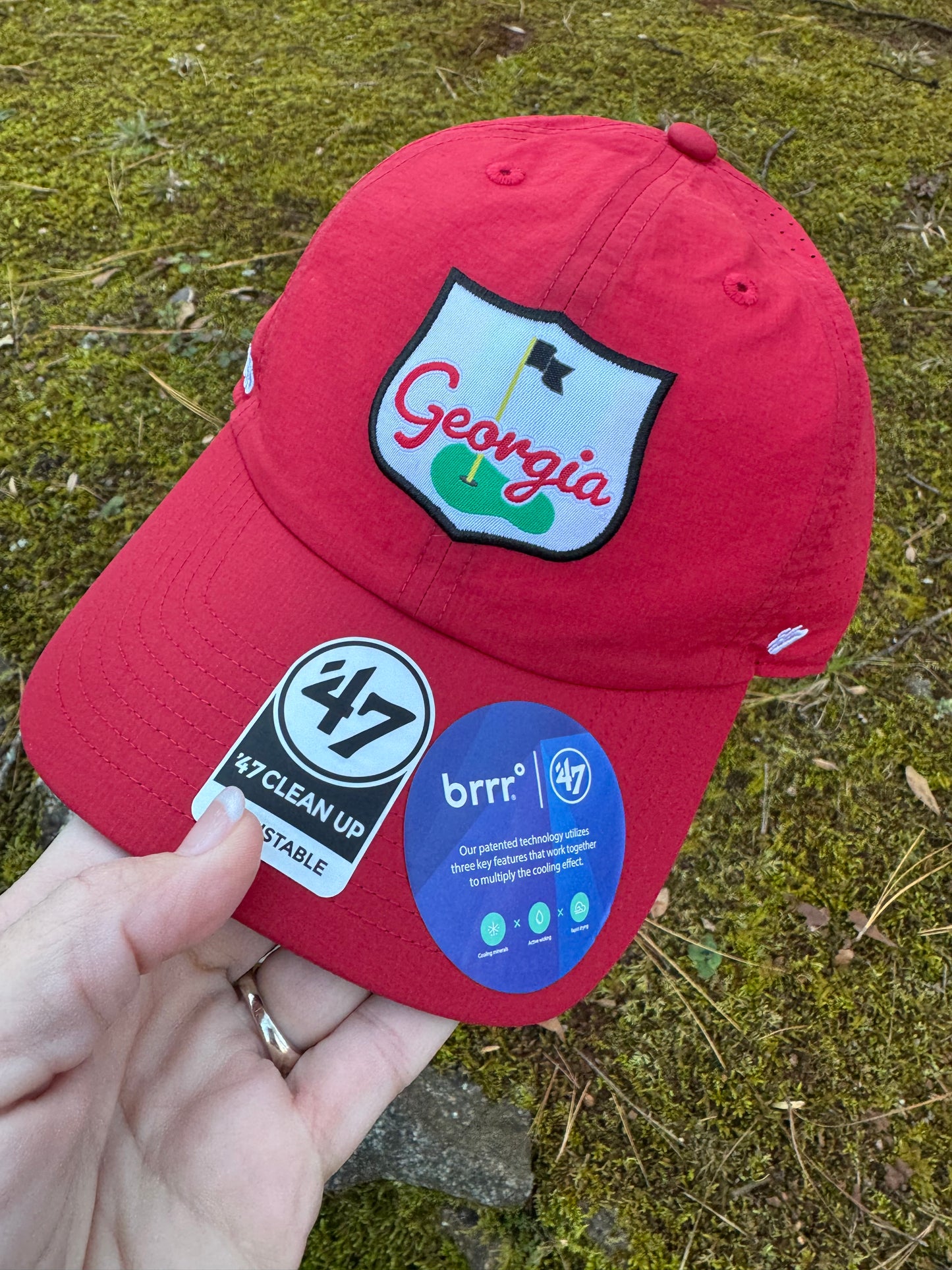 Golf style georgia hat licensed