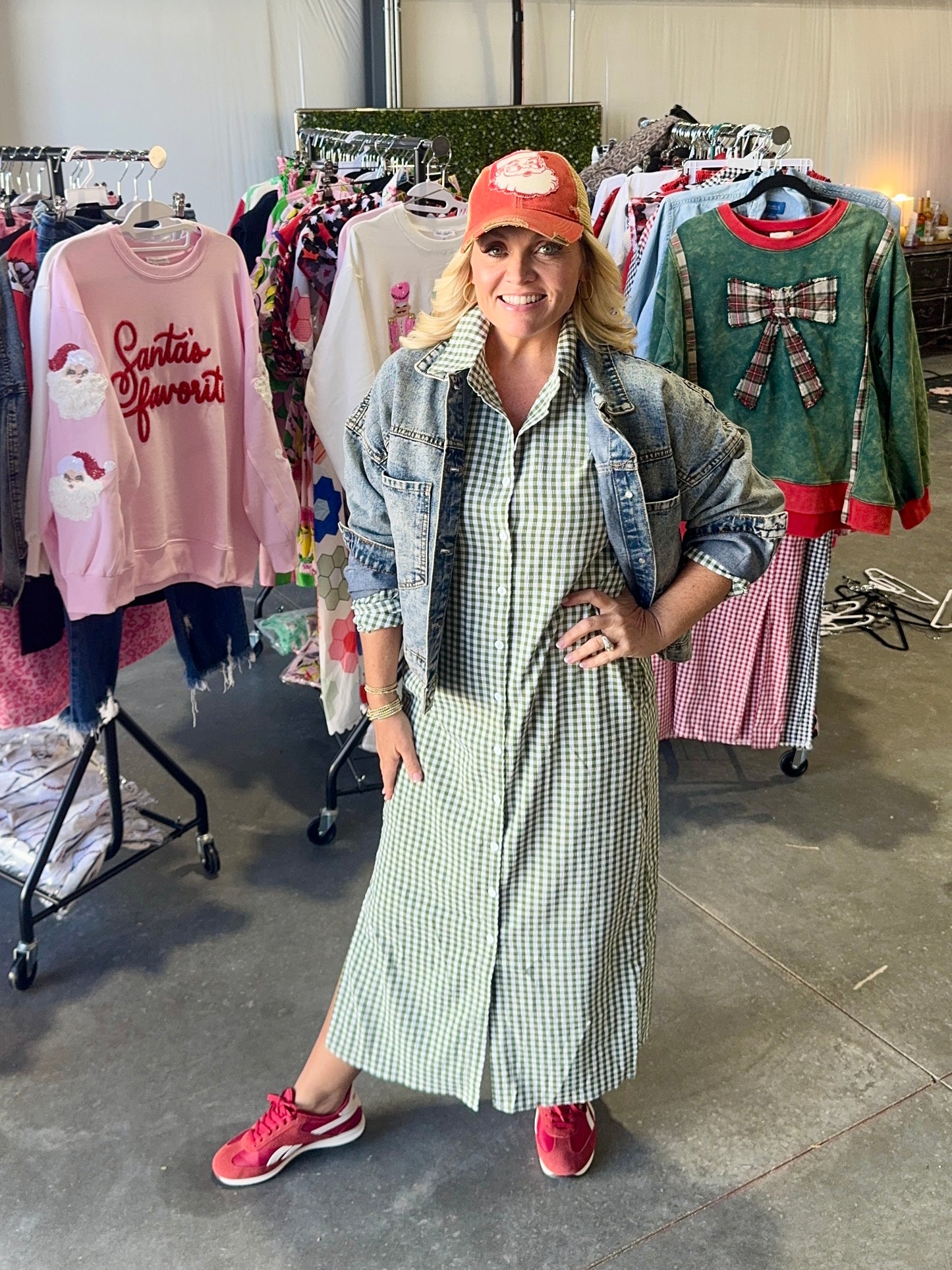 Vintage Santa hats Christmas