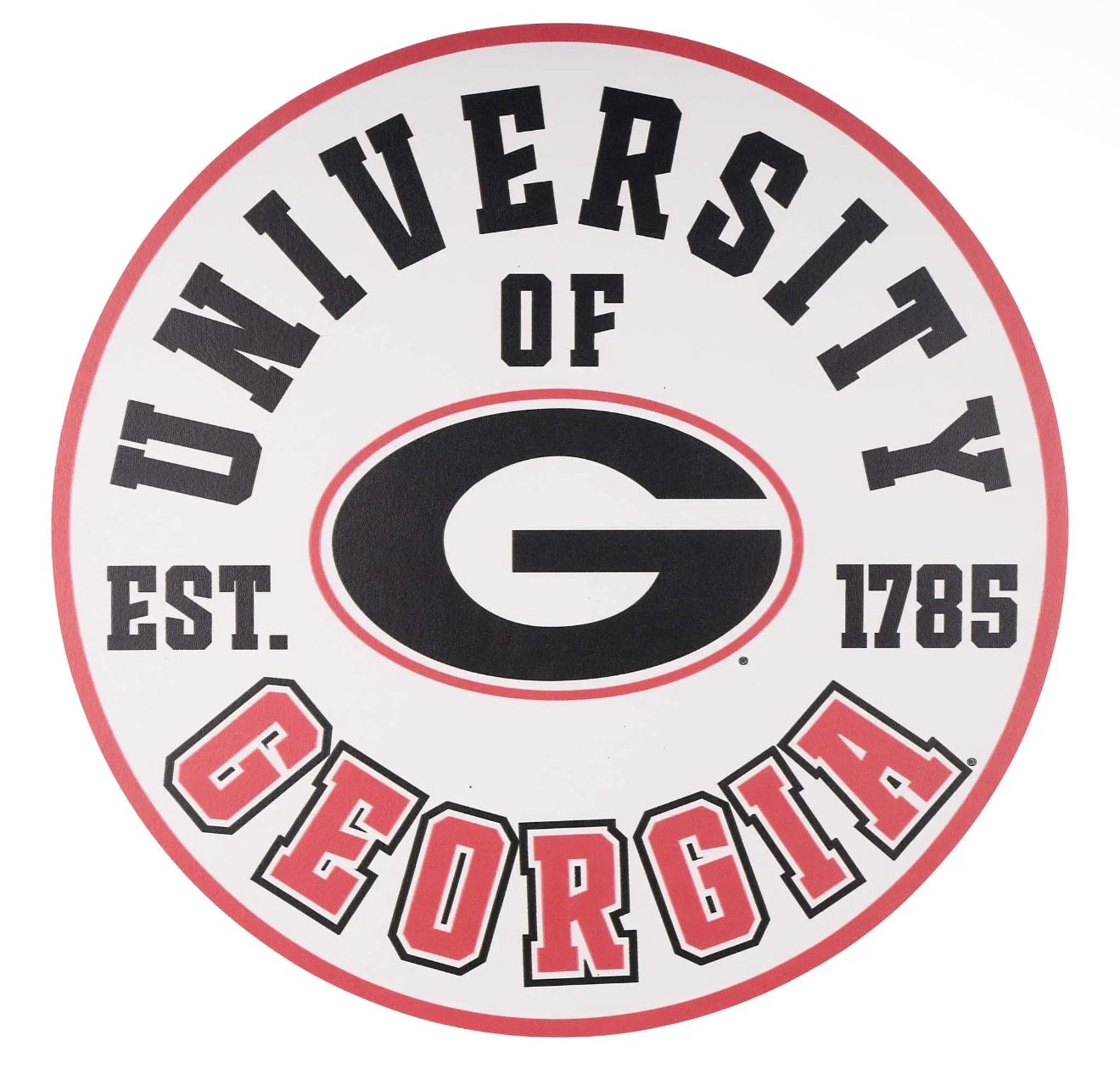 Premium vinyl placemats retro georgia licensed