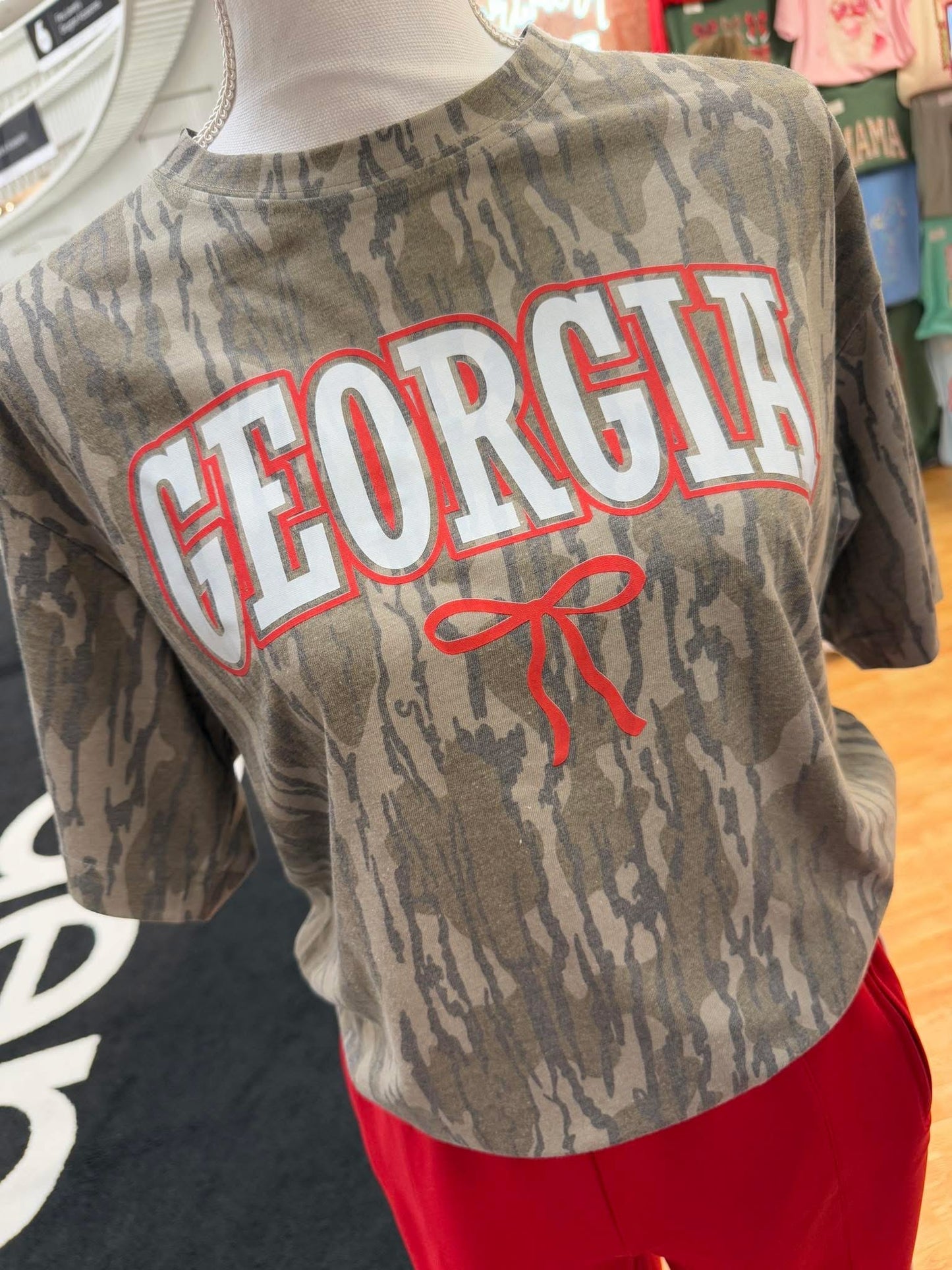 Vintage Mossy oak ( officially licensed ) Georgia bow tee. Pre order!