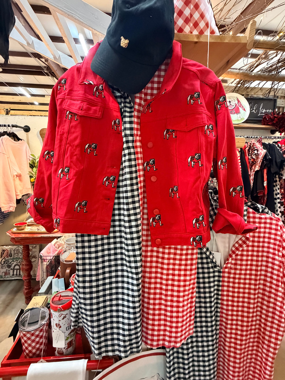 The Tailgate Twill Logo Jacket Georgia