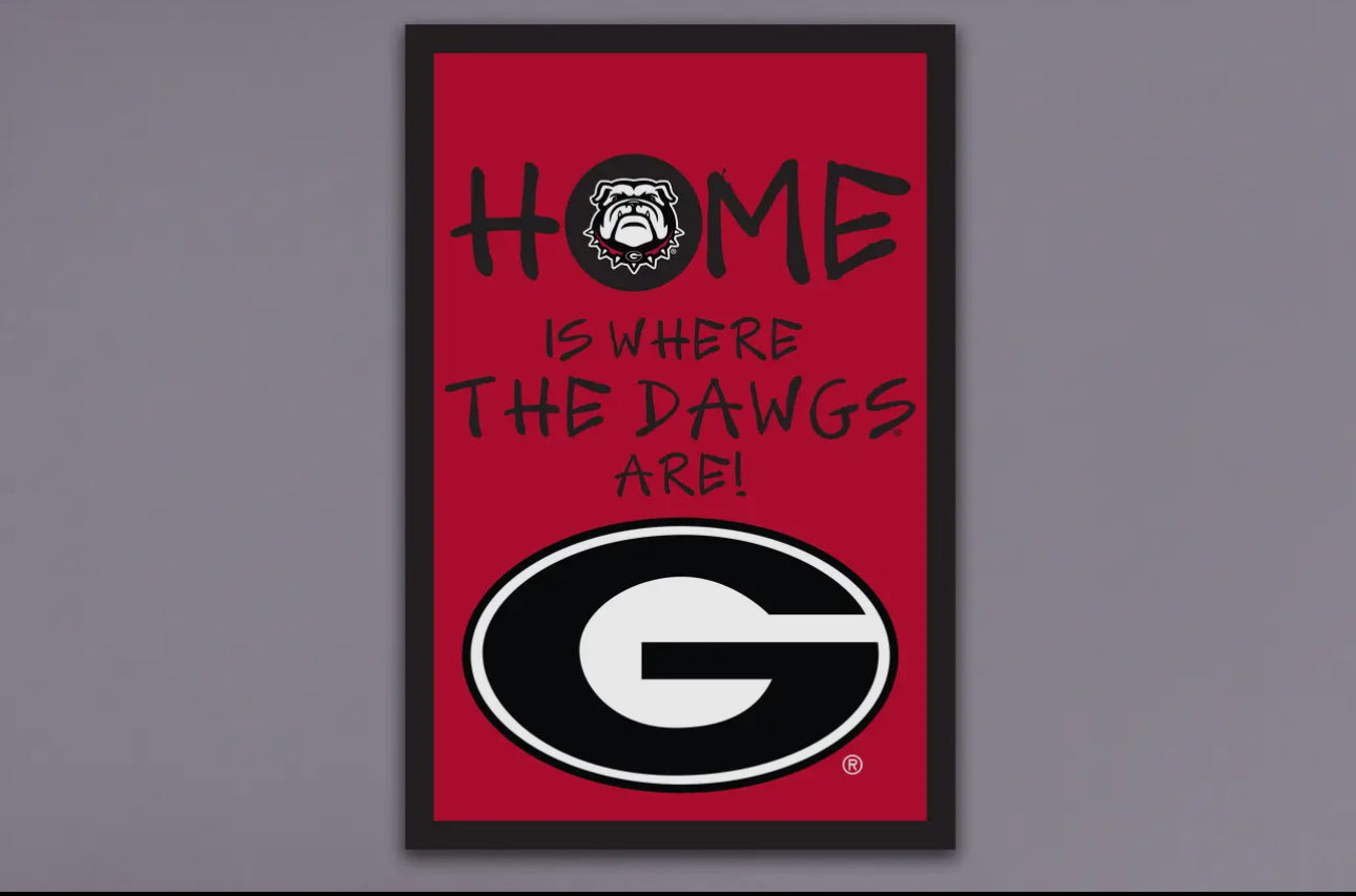 Garden flag UGA licensed