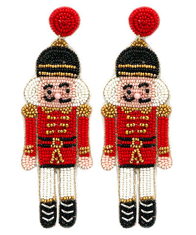 Christmas earrings nutcrackers