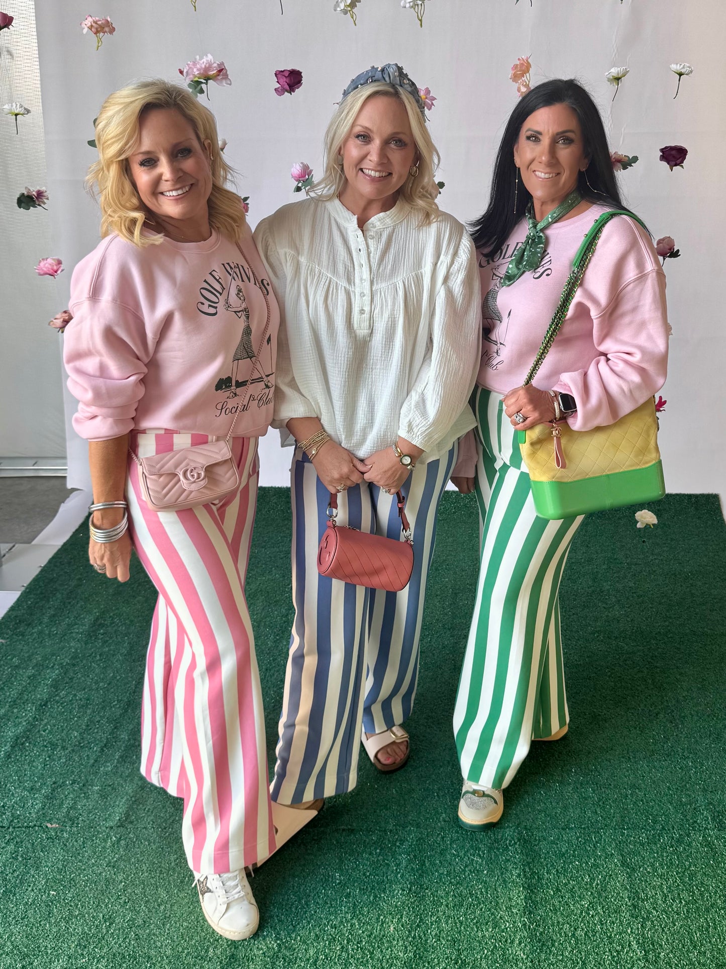 Pink Golf wives social club sweatshirt