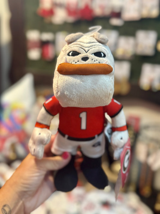 Plush UGA hairy dog