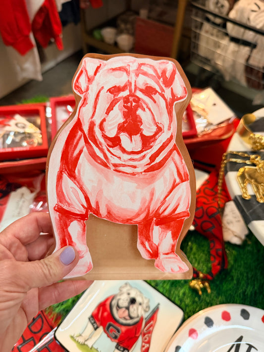 Bulldog acrylic