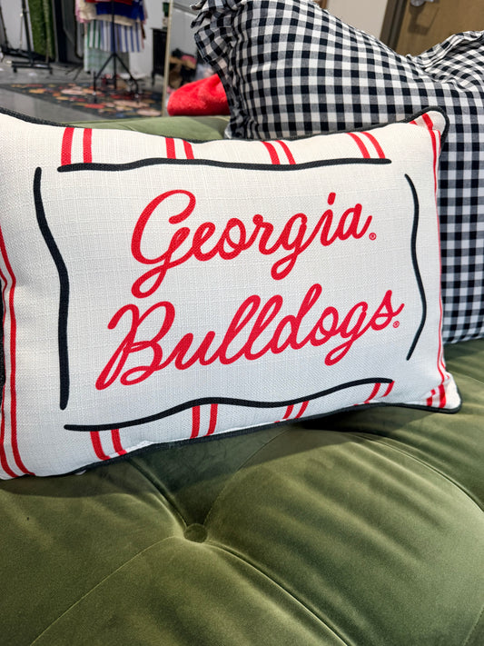 Licensed pillow Georgia Bulldogs