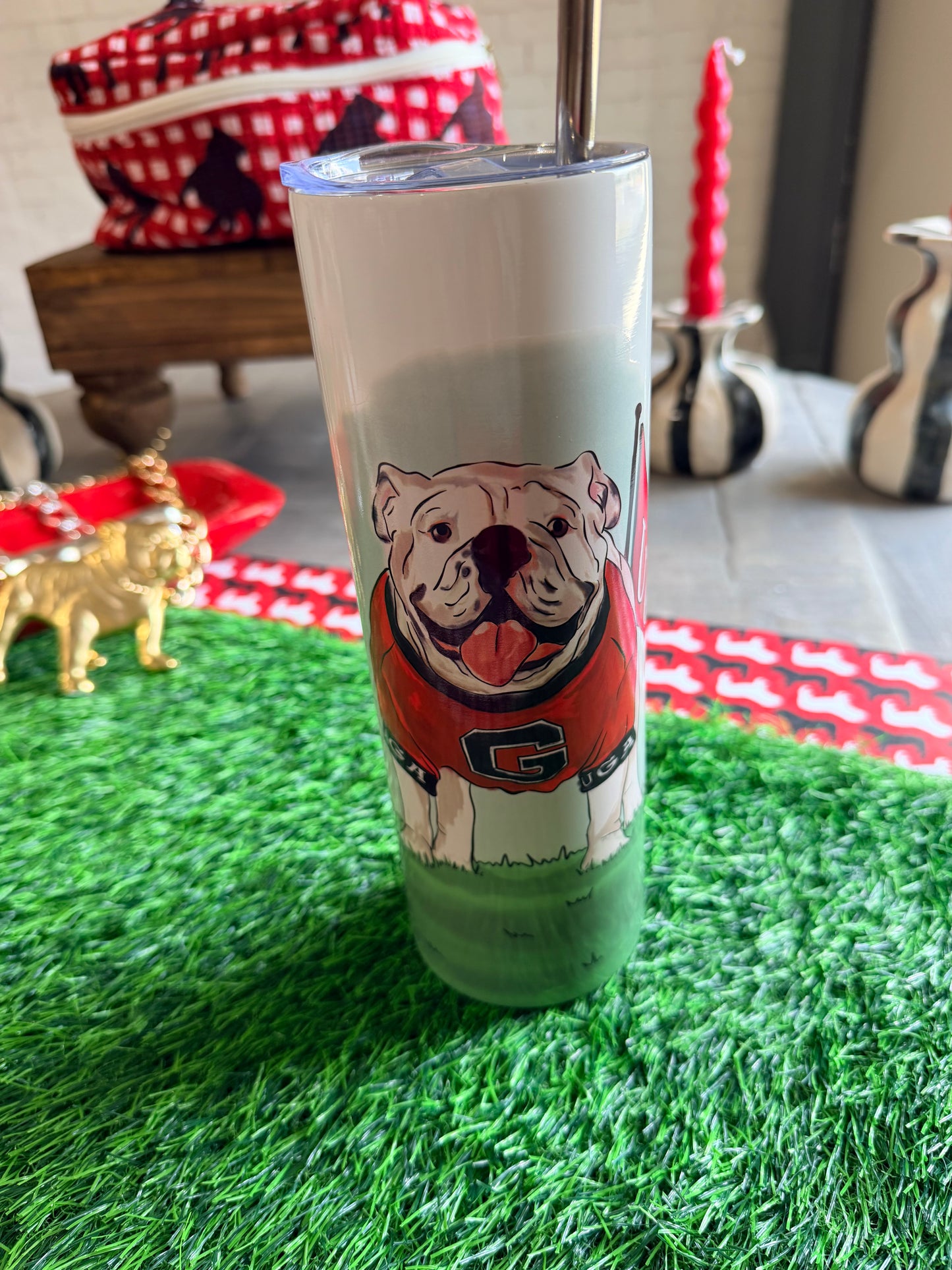 Bulldog tumbler licensed