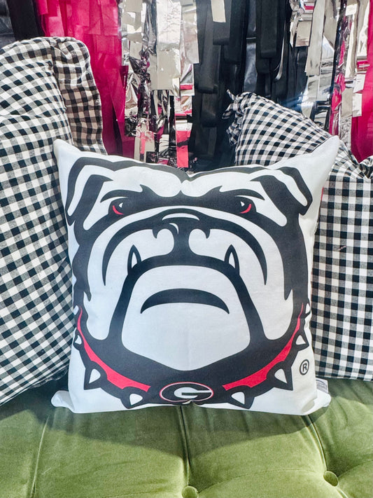 UGA georgia  Bulldogs dawg pillow cover licensed