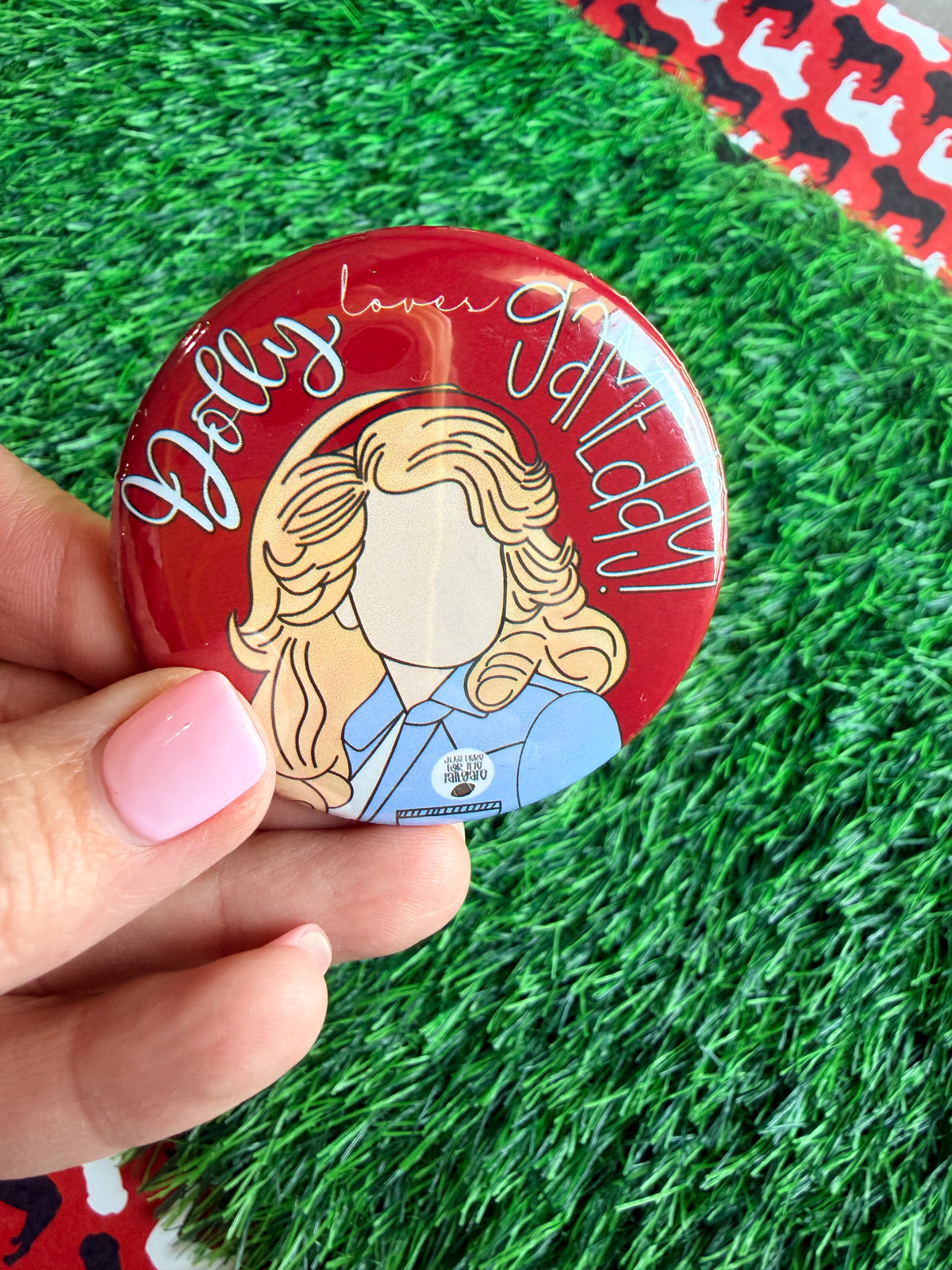 Dolly game day button