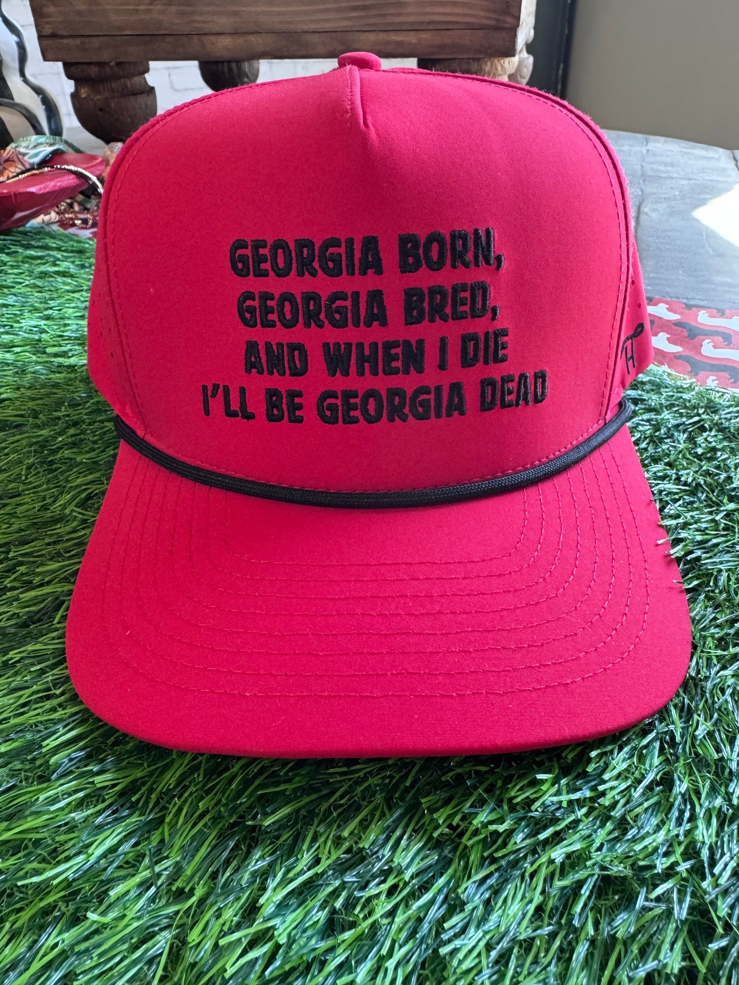 Georgia hat rope style
