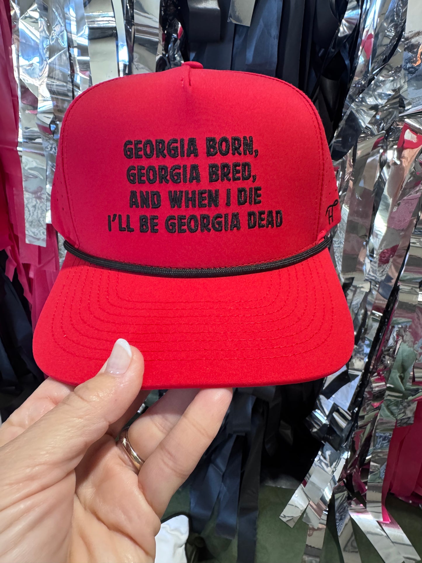 Georgia hat rope style