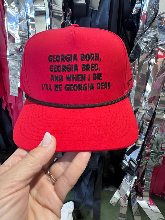 Georgia hat rope style