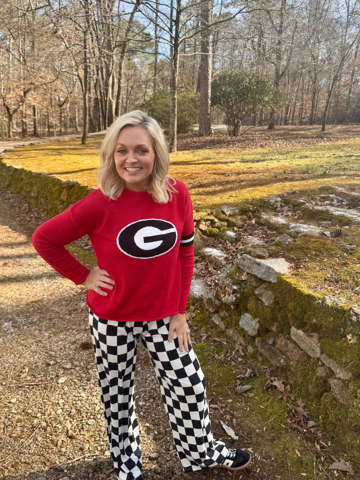 Licensed knit light  weight dawgs sweater