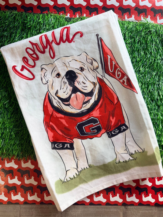 Licensed tea towel dawg