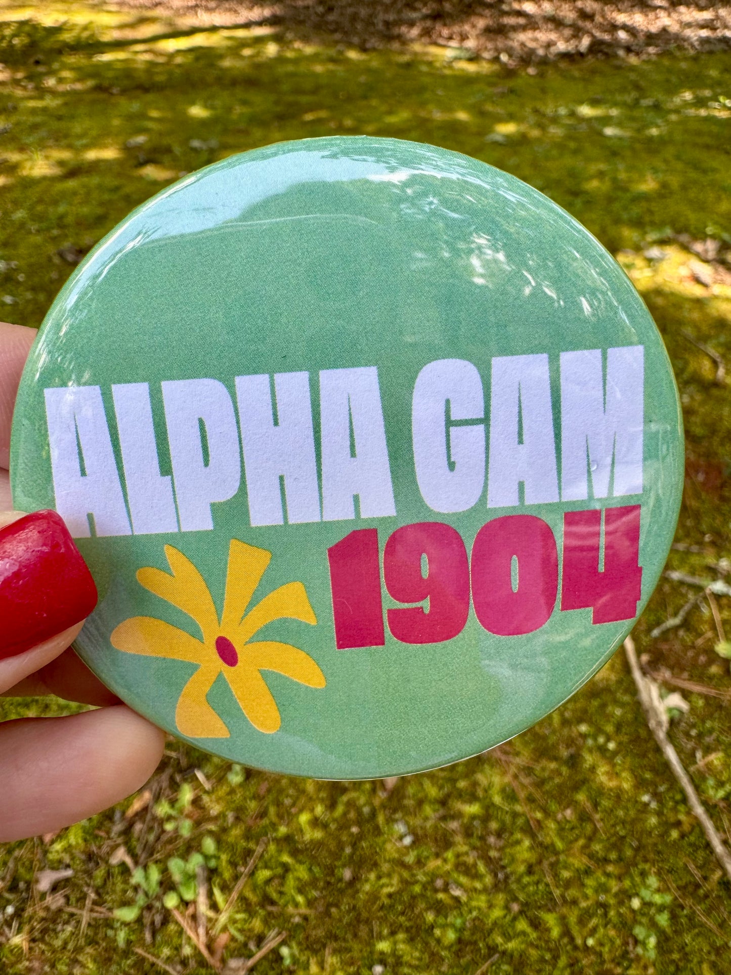 Alpha gam sorority pins