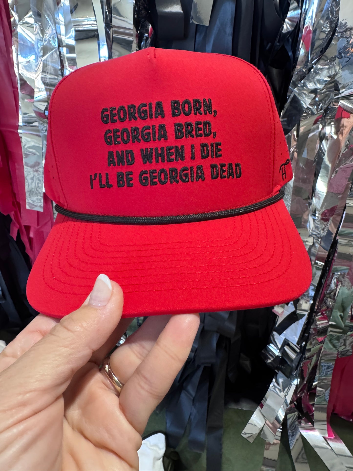 Georgia hat rope style
