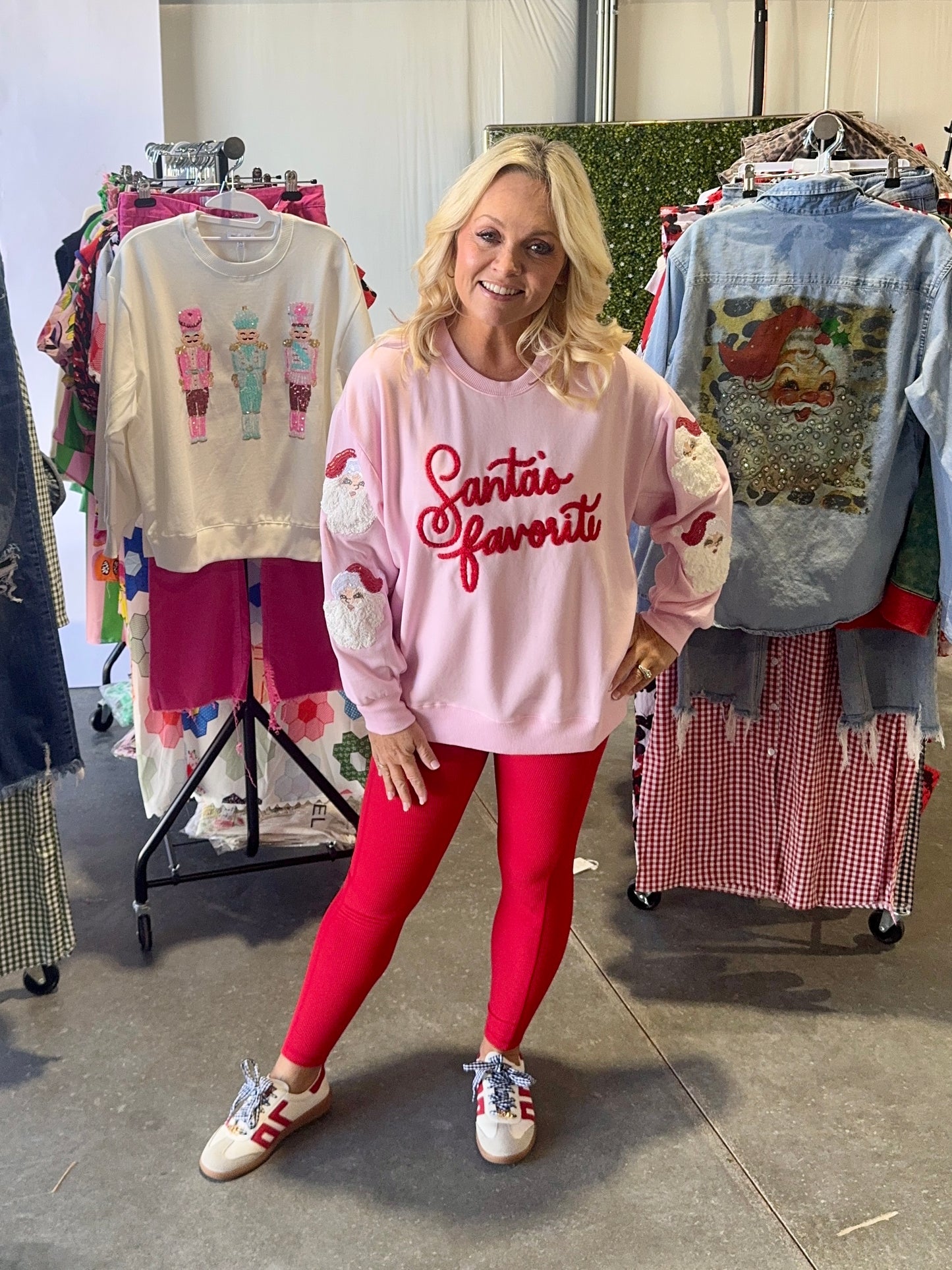 Santa’s favorite sweatshirt sequin