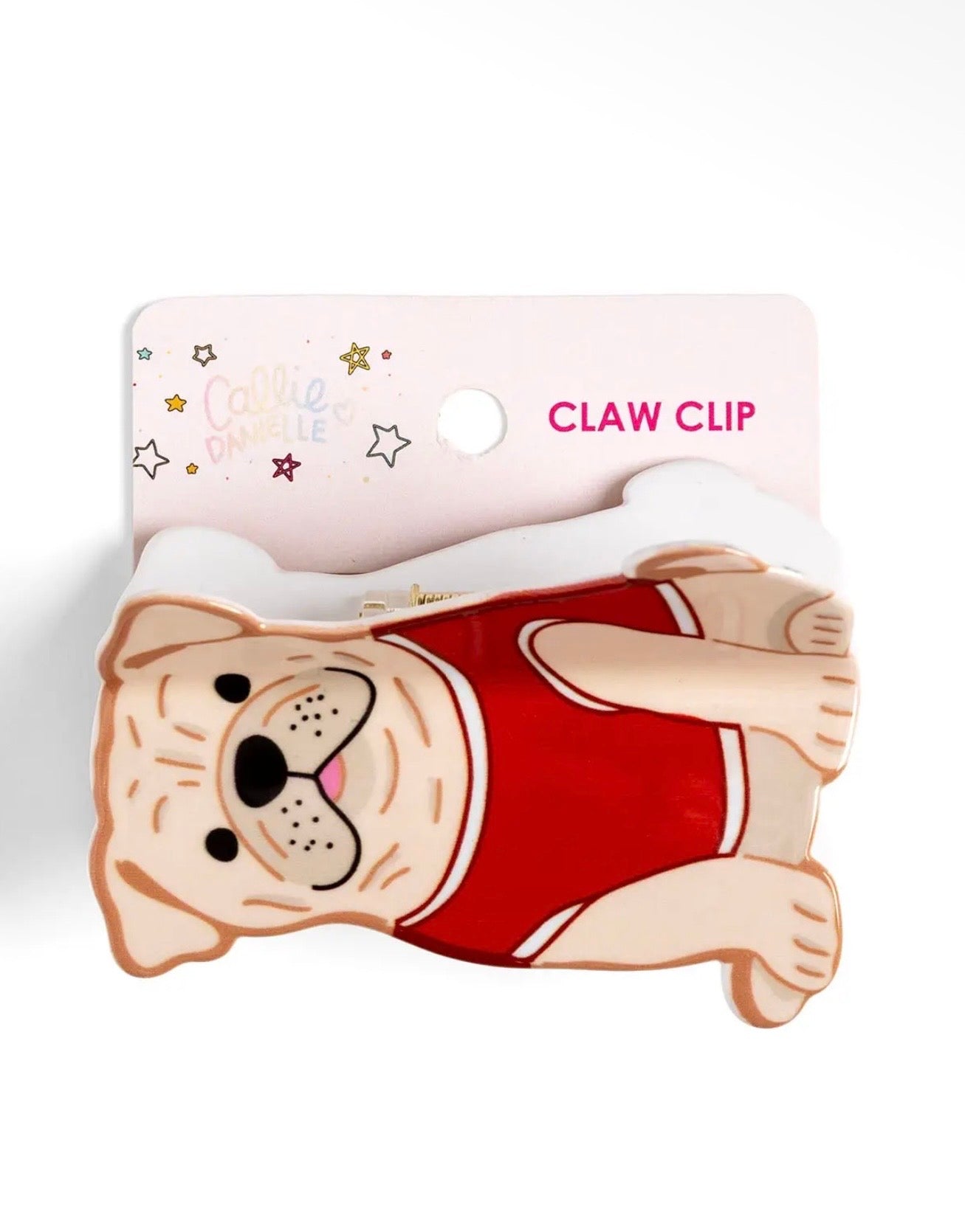 Athens doggy game day claw clip