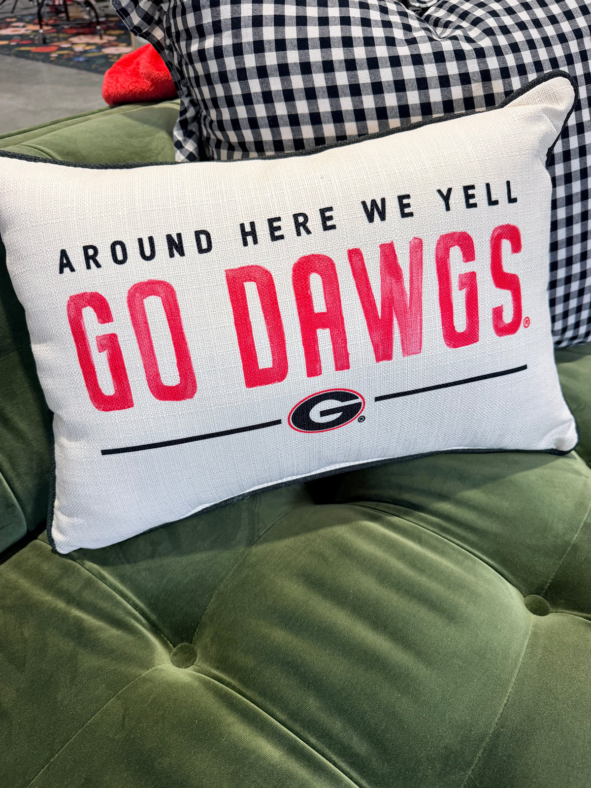 Licensed Pillow Go Dawgs