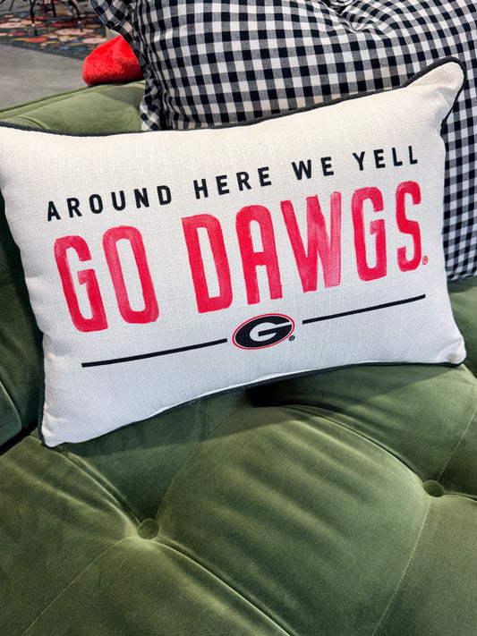 Licensed Pillow Go Dawgs