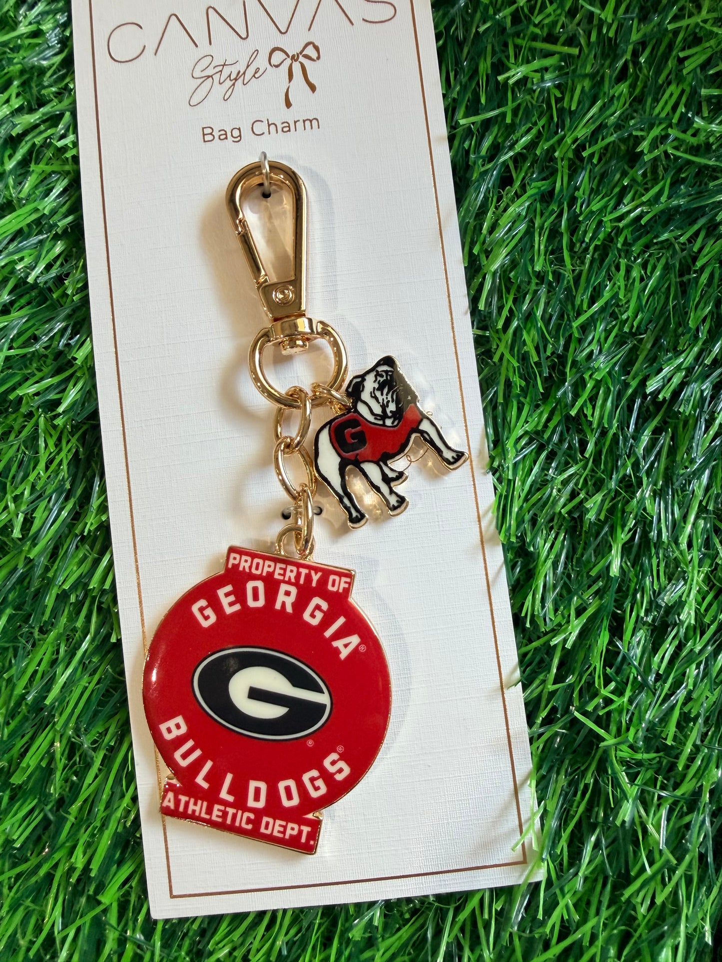 Bag charm licensed