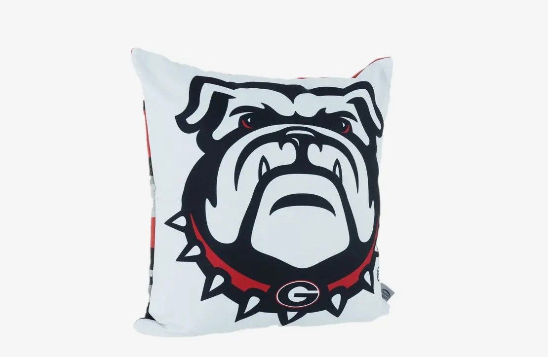 UGA georgia  Bulldogs dawg pillow cover licensed