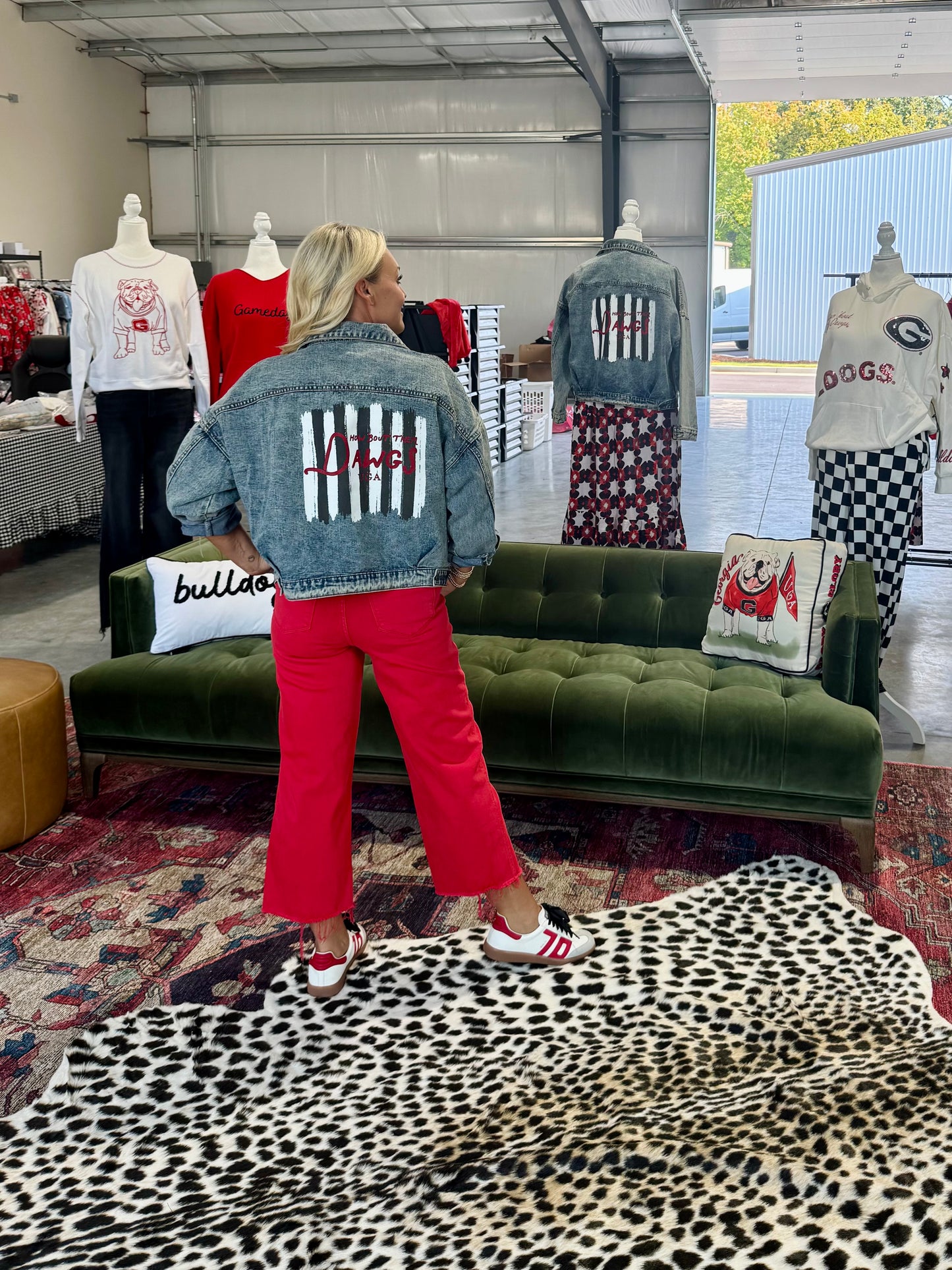 Denim jacket dawgs licensed marked down