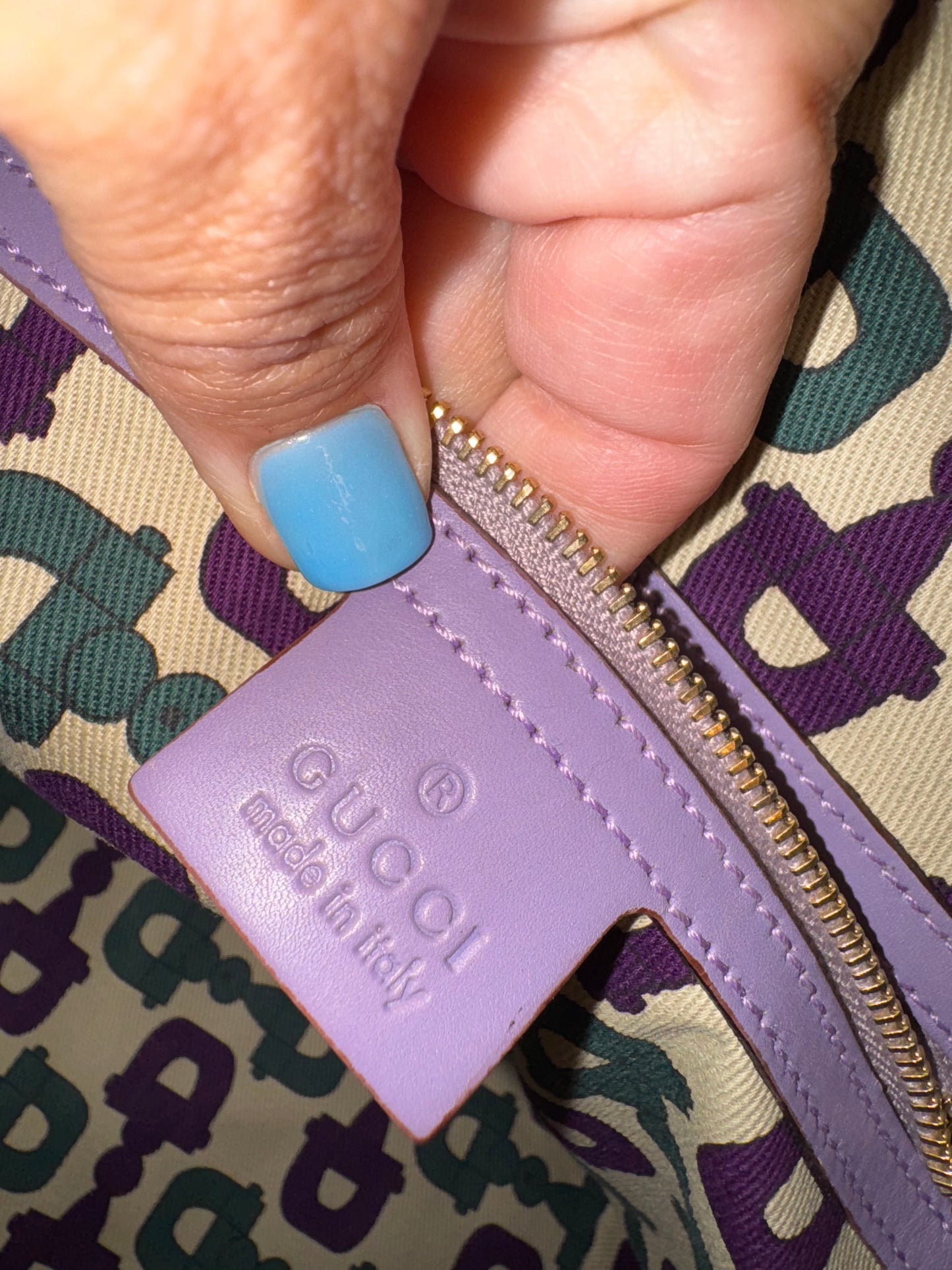 Lavender Gucci handbag pre loved