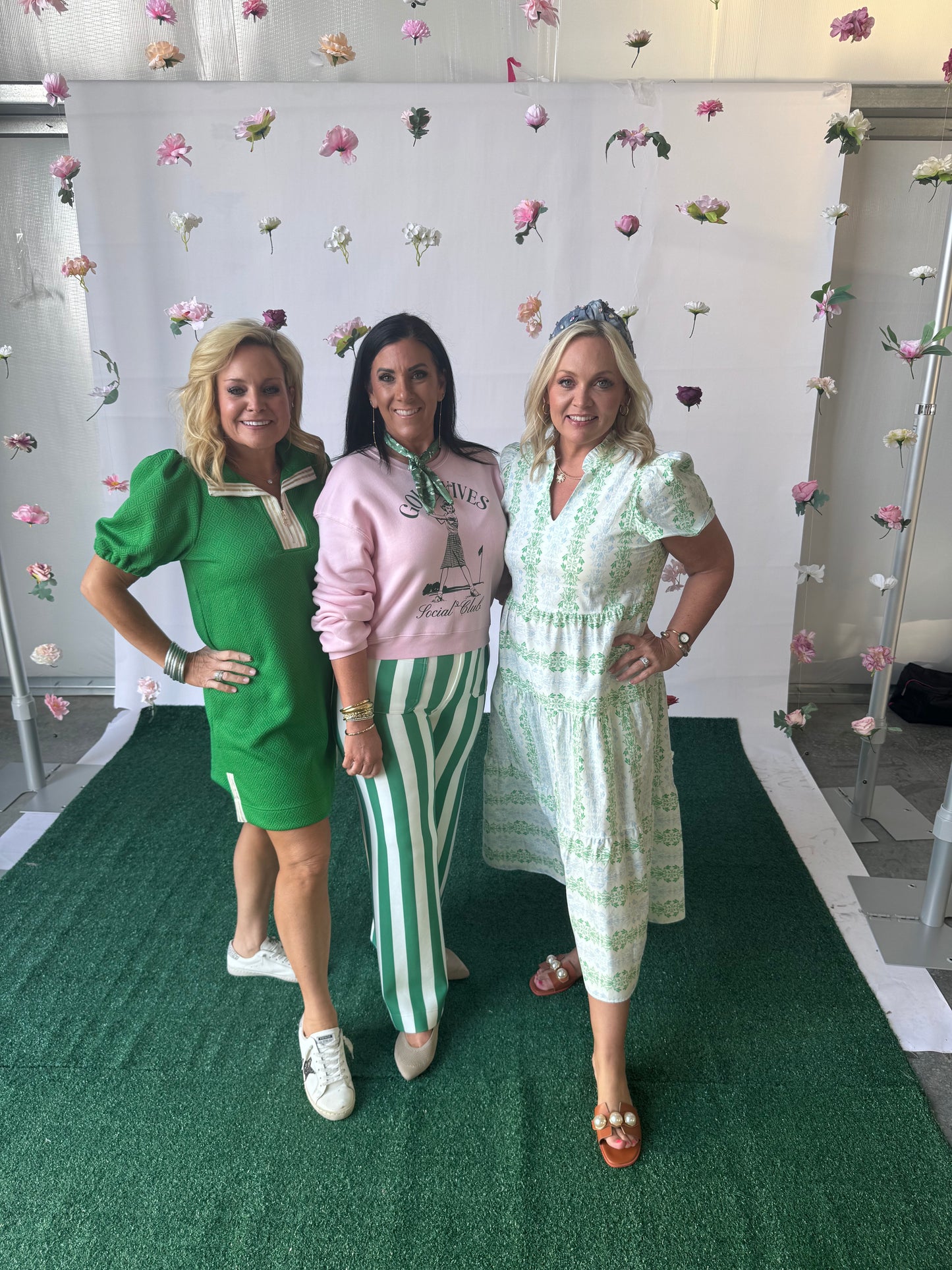 Pink Golf wives social club sweatshirt