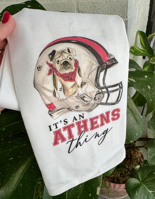 Tea towel athens
