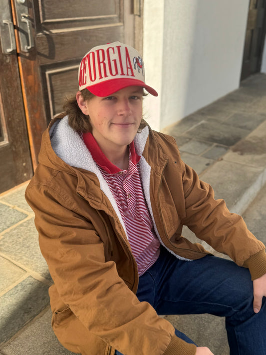 Canvas trucker hat licensed