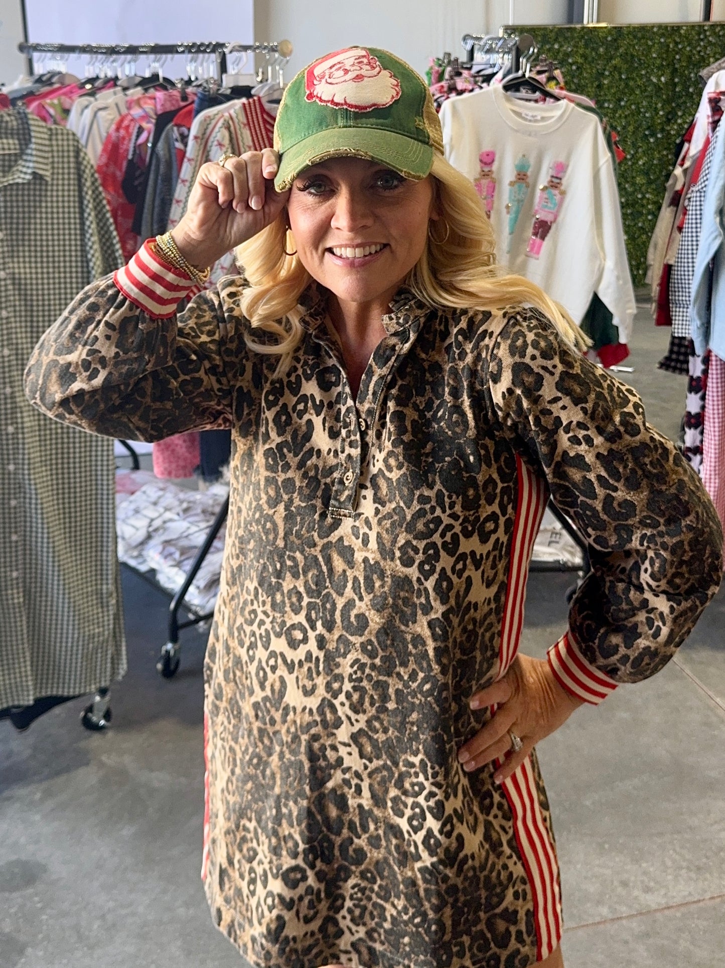 Vintage Santa hats Christmas