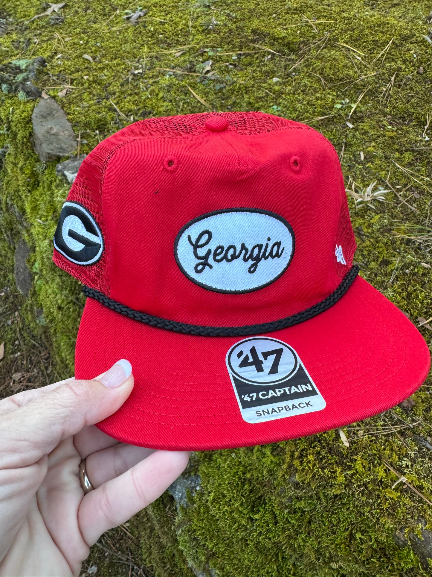 Georgia licensed hat rope style