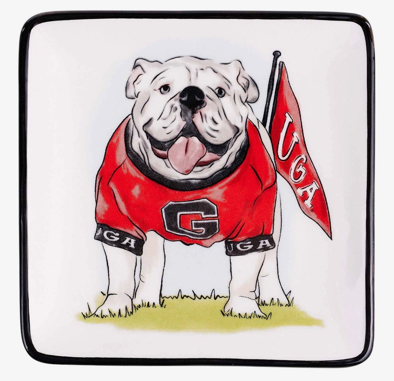 Trinket tray licensed bulldog