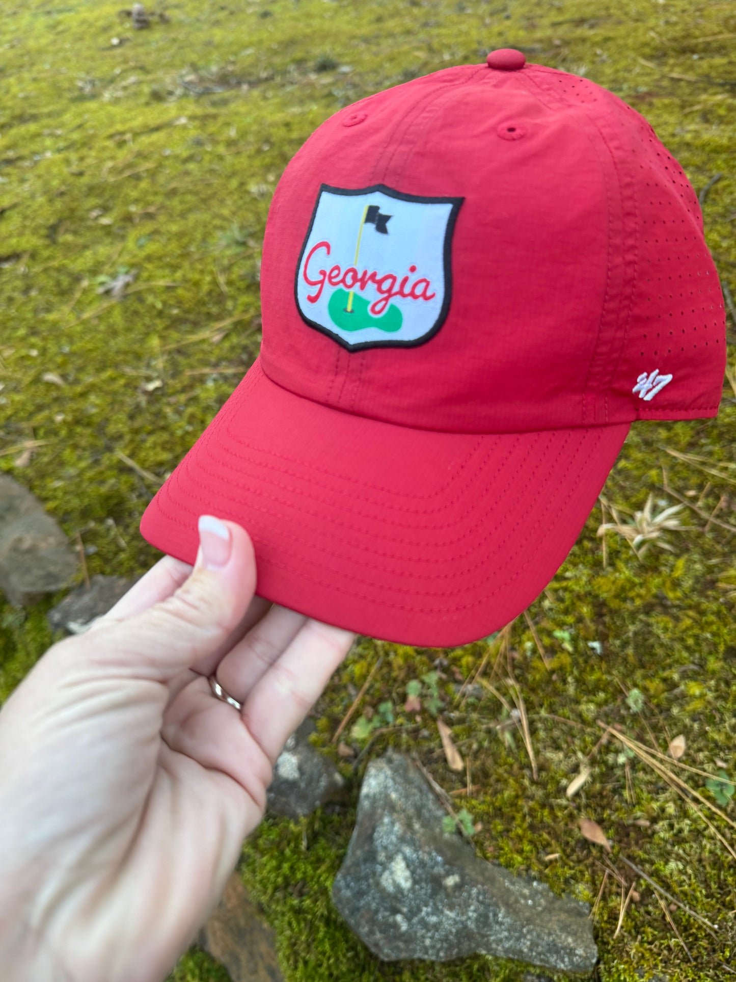 Golf style georgia hat licensed