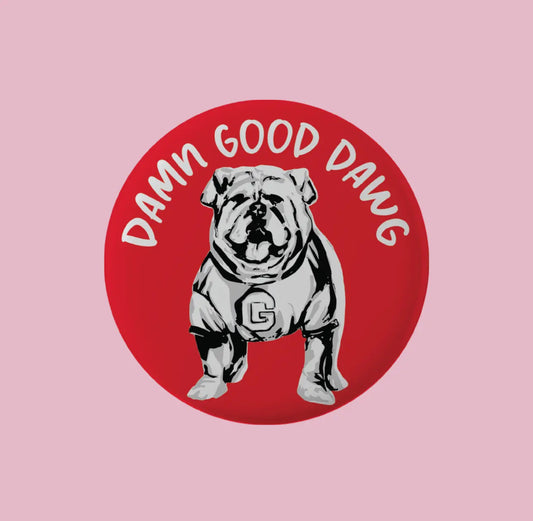 Game day button damn good dawg