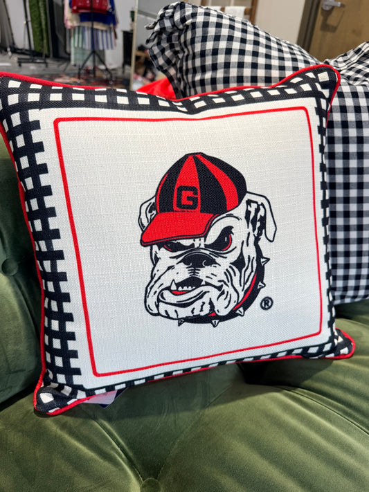 Mascot gingham licensed pillow