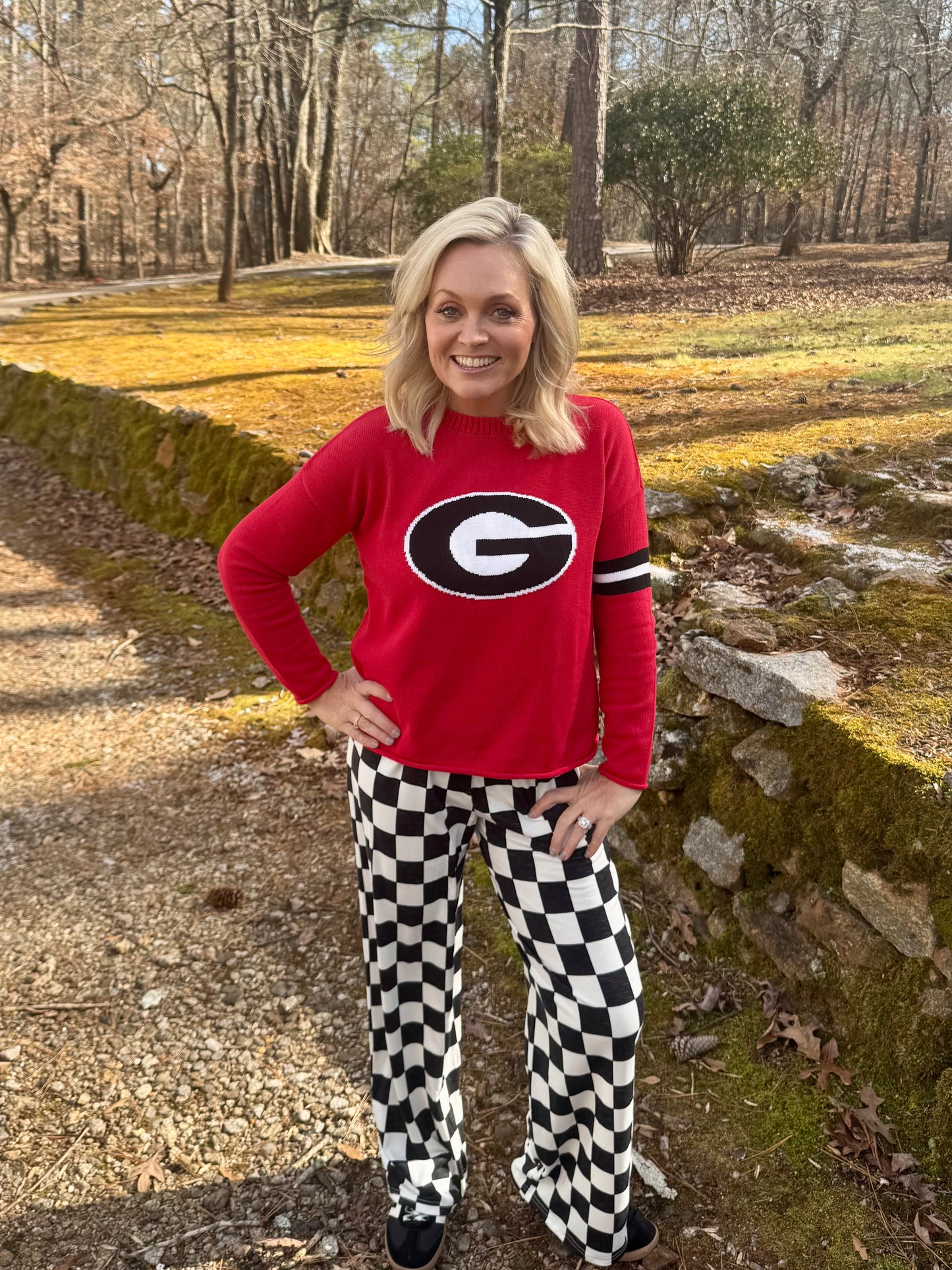 Licensed knit light  weight dawgs sweater
