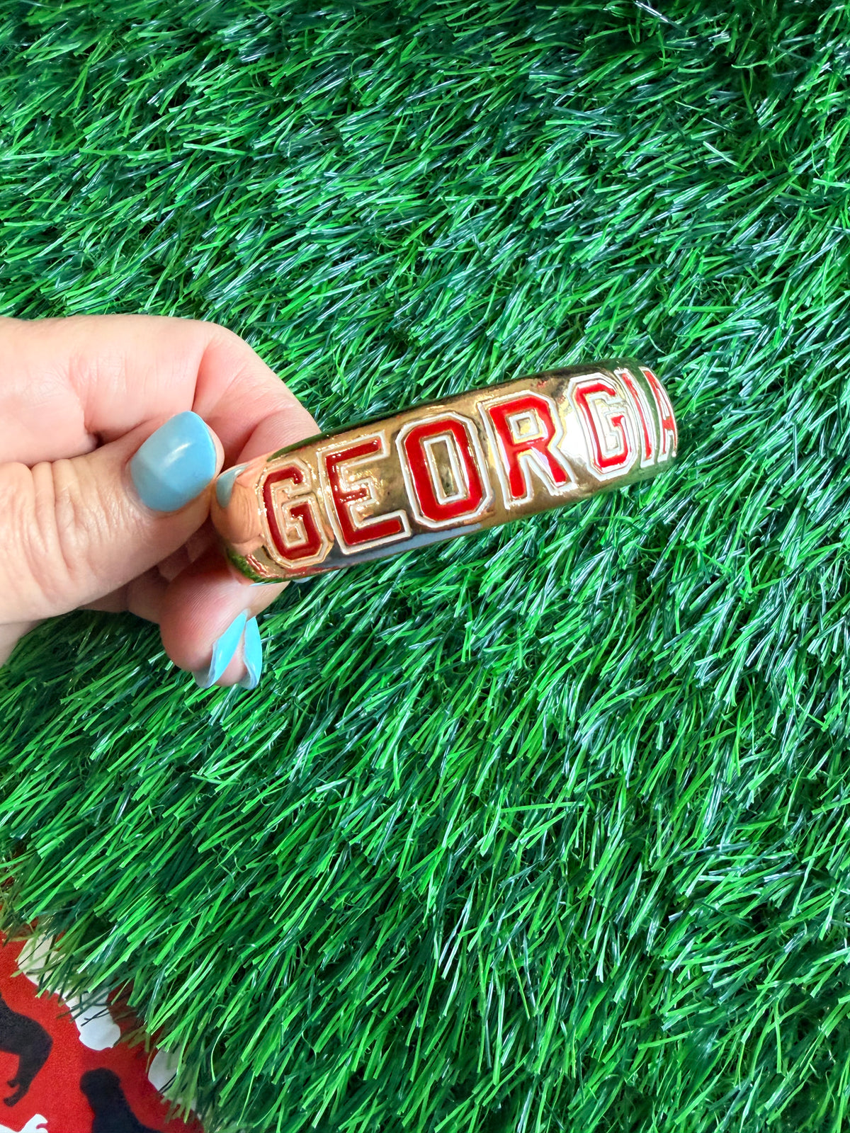 Georgia Bulldog bangle licensed