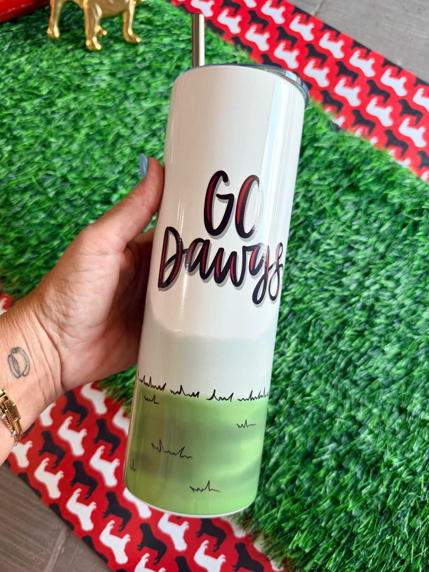 Bulldog tumbler licensed