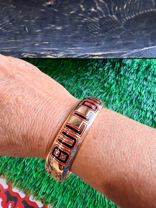 Georgia Bulldog bangle licensed